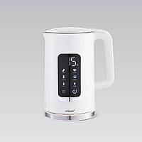 Електрочайник Maestro MR-024-WHITE, 1.7 л, 2200 Вт, з регулюванням температури