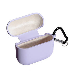 Чехол Silicone Case for Air Pods (with fibra) AirPods 3,  Purple