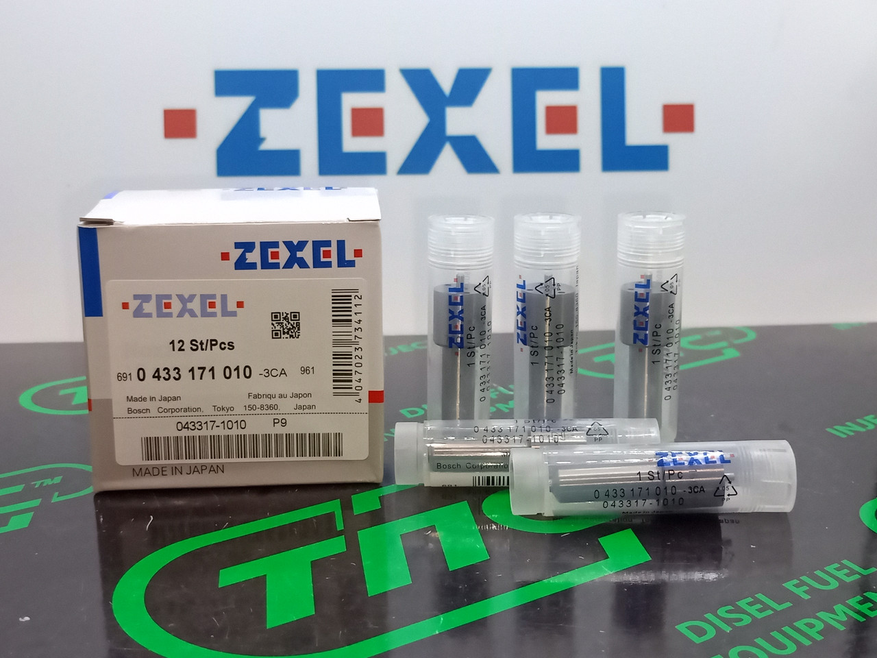 Розпилювач дизельної форсунки 0 433 171 010 (DLLA 160 P 9) (ан. 043317-1010) ZEXEL MACK (TRUCKS)
