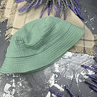 Панамка муслінова дитяча Muslin Cotton BEWARM Хакі