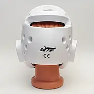 Шолом захисний для тхеквондо WTF Gemini GS-3601 білий, фото 2