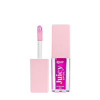 Масло для губ увлажняющее Quiz Cosmetics Juicy Lip Oil, Розовое