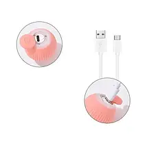 Інтерактивний автоматичний м'ячик для тварин з USB-зарядкою й підсвіткою, фото 5