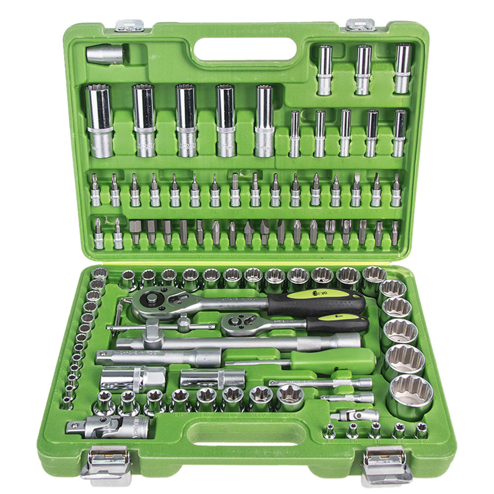 Універсальний набір інструменту 1/4" & 1/2", 108 предметів. (12 гран.) Alloid (НГ-4108П-12), фото 1