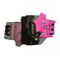 ТОП! Перчатки велосипедные детские открытые Benotto LCL-K65111 (Pink)