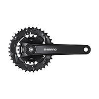 ТОП! Система Shimano ALIVIO FC-MT101-2 36-22T 175 мм Черная