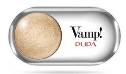 Тіні для повік Pupa Vamp Eyeshadow Wet & Dry 201 Champagne Gold, 1.5 г