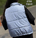 Жилетка безрукавка жіноча вітровка, фото 3