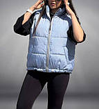 Жилетка безрукавка жіноча вітровка, фото 2