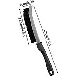 Щітка вузька для плитки та кахлю, щітка для чищення вікон, фото 4