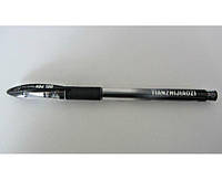 Ручки гелеві Tianjiao TZ501В чорні з грипом