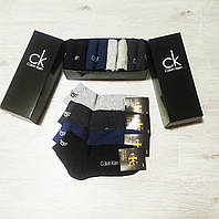 TYI Шкарпетки Носки мужские Calvin klein - 12 пар в коробке томми хилфигер / чоловічі шкарпетки носки
