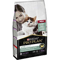 Сухой корм Pro Plan Live Clear Kitten для котят с индейкой 1.4 кг