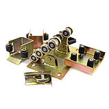 Фурнітура для відкатних воріт «Prosto Vorota» Lux 500 (рейка 7 м) 3,6 мм із чорною направляючою, фото 8