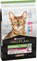 Сухой корм для стерилизованных кошек Purina Pro Plan Sterilised Savoury Duo с треской и форелью 10 кг