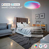 Світлодіодний світильник 24 Вт 2400 LM Smart RGB 2700 K - 6500 K сумісний з Alexa та Google, фото 3