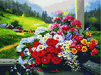 Алмазна мозаїка, Rainbow Art, (EJ880), Гірський букет, 30 х 40 см, (На підрамнику)
