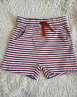 Одяг для немовлят M&S дитячі трикотажні шорти для хлопчика 6-9 місяців, зріст 72 см, на вагу 9 кг.
