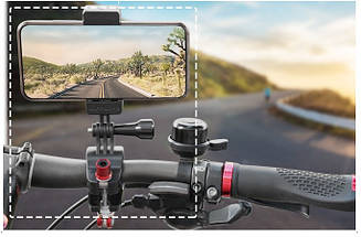 Кріплення тримач на кермо велосипеда, мотоцикла для екшн-камери або телефона (SunnyLife) 20 – 26 мм, фото 5