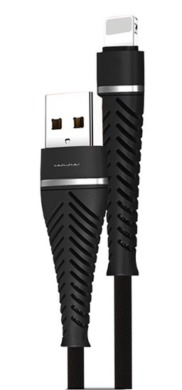Кабель USB Lightning WUW X113 color 1m, фото 1