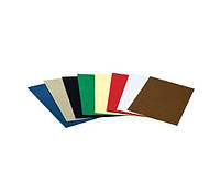 Обкладинка картонна Delta Color A4 230г. м2 асорті: червона. зелена. помаранчева. .блакитна. .коричнева