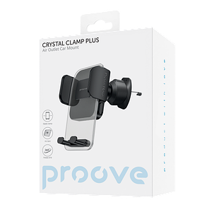 Холдер Proove Crystal Clamp Plus Air Outlet Car Mount black, фото 3