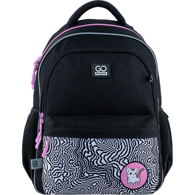 Рюкзак шкільний GoPack  Education GO24-182M-5 Striped Cat