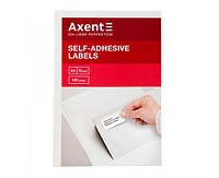 Самоклеючі етикетки AXENT А4 100 арк.. 44 шт. 48. 3 х 25. 4мм .2477