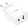 МЗП блочок Hoco C80A Plus white 20W/QC3.0 USB-A/USB-C, фото 3