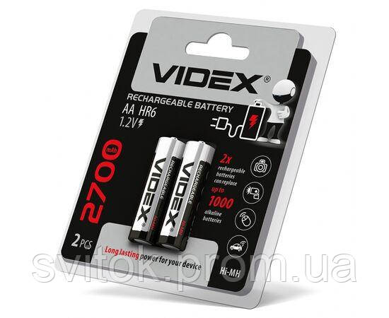 Акумулятор Videx НR6 Ni-MH 2700mAh - фото 1 - id-p2193598230