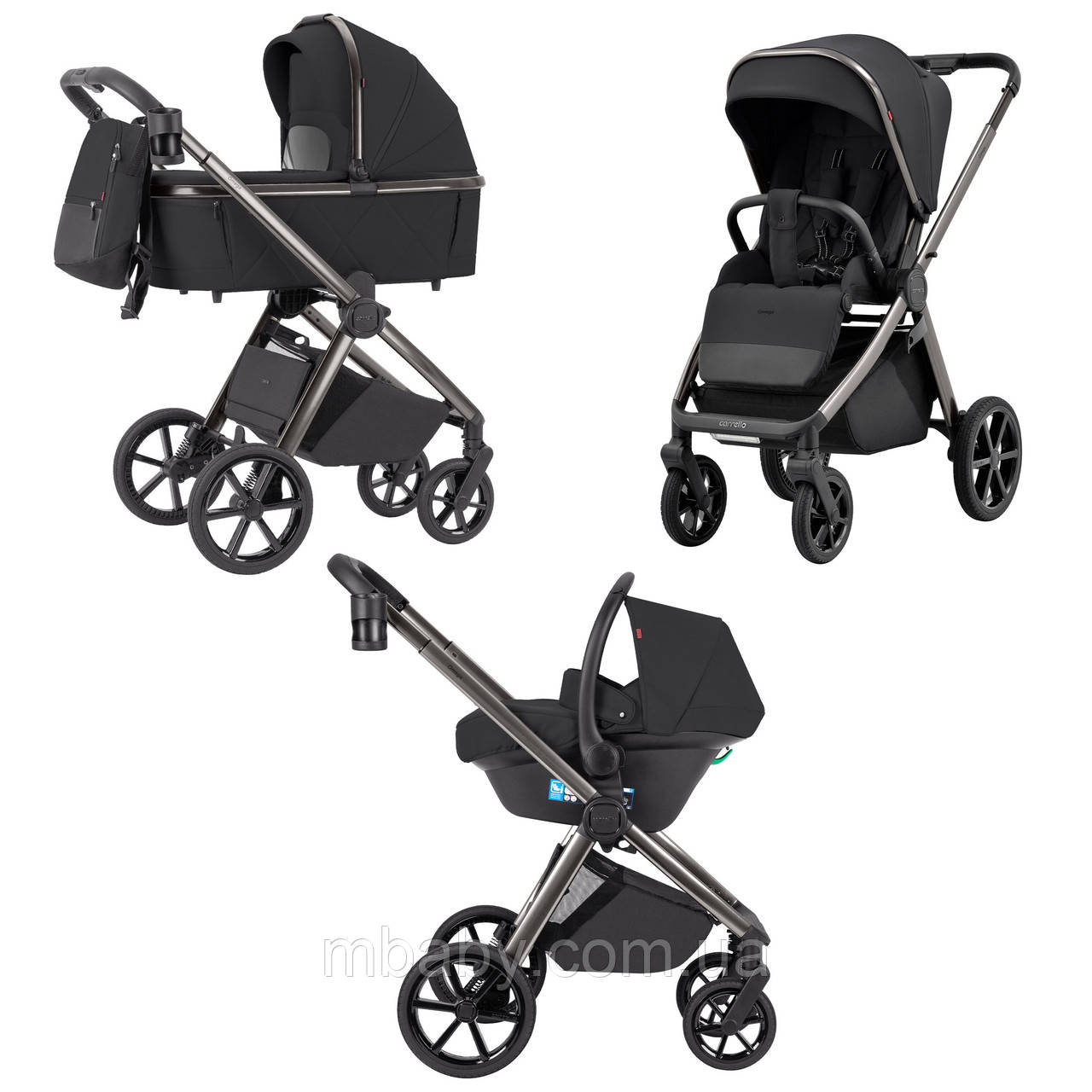 Коляска універсальна CARRELLO Omega  CRL-6530 (2in1) (4 кольори)