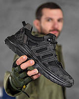 Демисезонная милитари кроссовки черные, военная мужская обувь мультикам Ronin