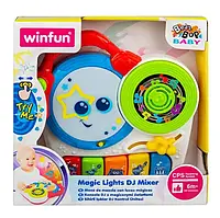 Музичний центр WinFun музика світло піаніно барабан 23см (1801-NL)