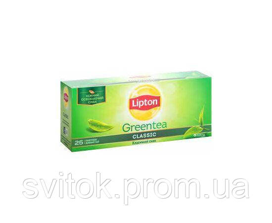 LIPTON Чай 25 пакет Green Classic (ID#2095978062), цена: 80.97 ...