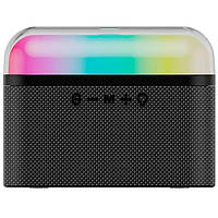 Колонка Bluetooth WiWU P60 3000mAh Wireless Speaker Портативна бездротова акустика LED підсвічування Чорний