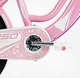 Велосипед двоколісний Corso Nice на 18 дюймів, 18005 Рожевий, фото 6
