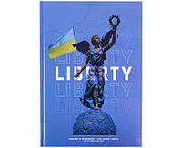 Книга записна AXENT A4 Liberty 96л. клітка синя 8422-551