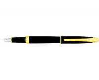 Ручка перова Cabinet Geneva.  чорна з золотистим О16017-15