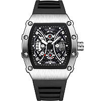 KIMSDUN-Стильные спортивные часы со скелетом, водонепроницаемые, аналоговые кварцевые наручные часы