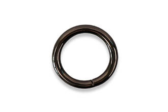 Кільце, 20*3.8 мм, темний нікель