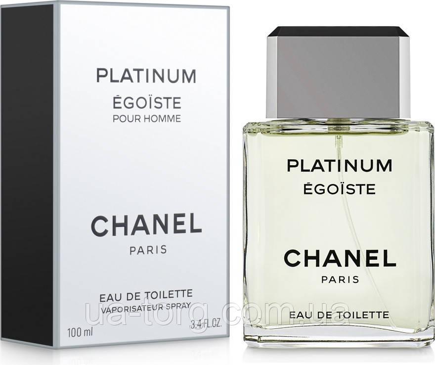 Туалетная вода мужская Chanel Egoiste Platinum 100 мл - фото 1 - id-p2195887040