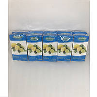 Носові хустинки паперові гігієнічні носовички Malvar лимон-лайм 10 шт