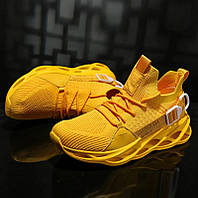 Спортивные (женские) кроссовки «Fashion Sport» желтого цвета, 37 размер