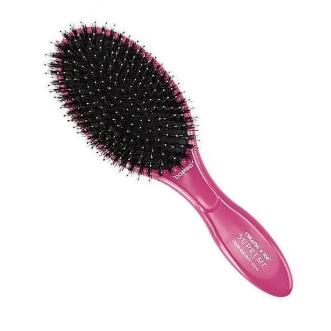 Щітка для волосся Olivia Garden Ceramic + ion Supreme Combo Pink масажна (OGBCISUP3COMBO-PI)
