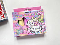 Мел цветной 6 штук JUMBO "Kite" /HK24-073/ "Hello Kitty"