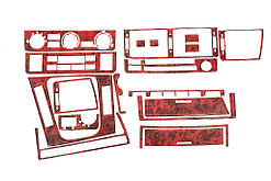 Накладки в салон (Compact) Темне дерево для BMW 3 серія E-46 1998-2006 рр