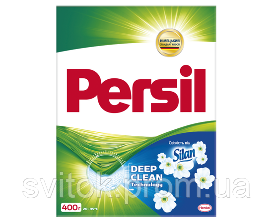 Пральний порошок PERSIL автом. 400г.Свіжість від Сілан