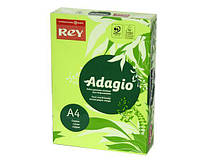 Папір кольоровий REY Adagio А4. 80п.(500арк) неон Kiwi N 14 зелений