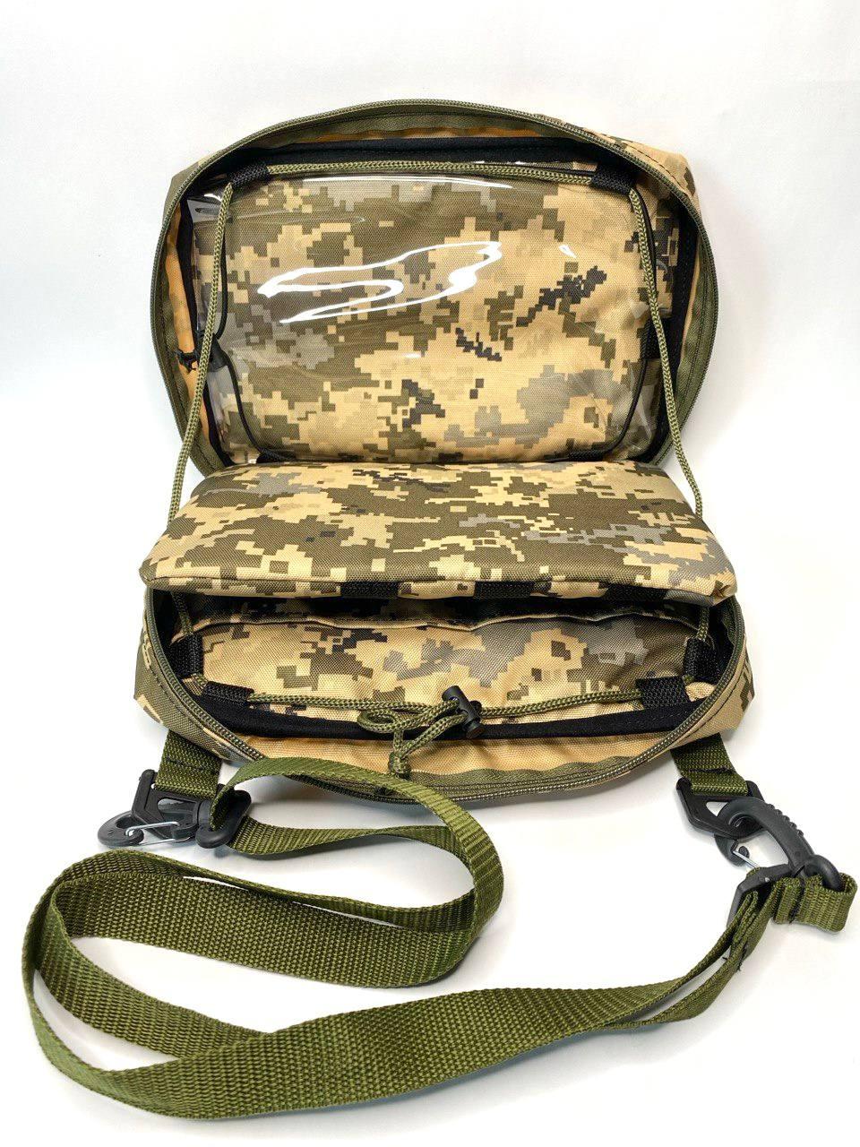 Підсумок для планшета 11 та 12 дюймів із захисною плівкою та органайзером. Сумка для планшета Піксель, фото 1