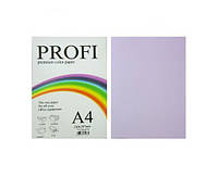 Папір кольоровий PROFI А4. 80г (100л) Light Lavander N 185 (лилов)